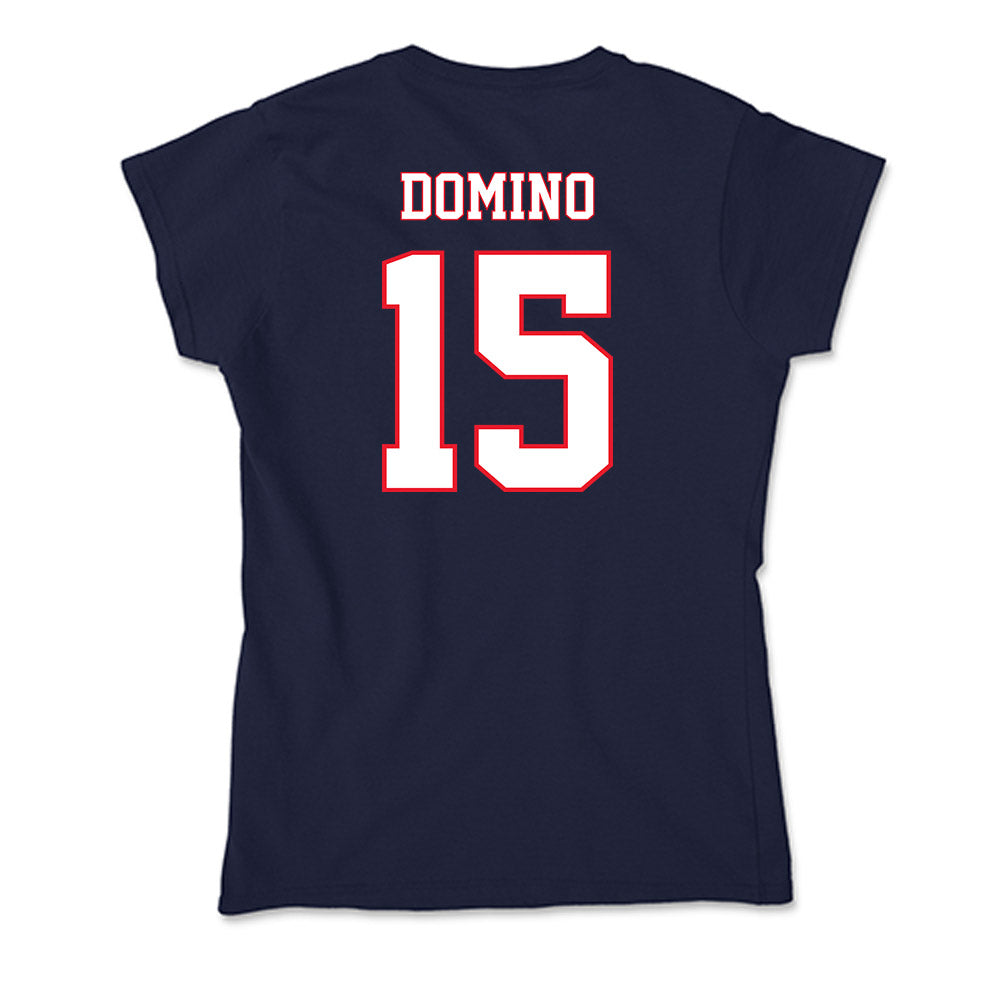 UConn - NCAA Football : Bryan Domino - Soft Style Women’s T-Shirt-1