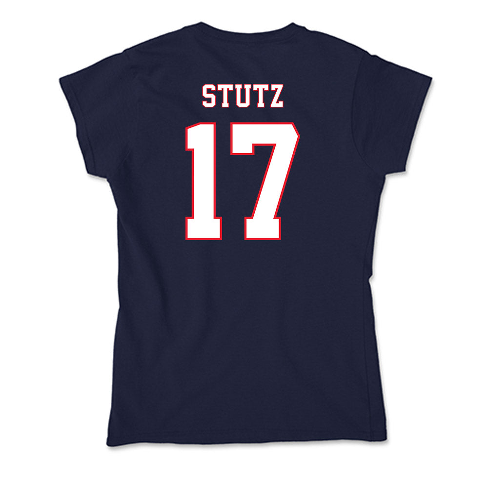 UConn - NCAA Football : Connor Stutz - Soft Style Women’s T-Shirt-1