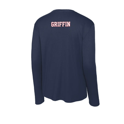 UConn - NCAA Women's Swimming & Diving : Zoey Griffin - Activewear Long Sleeve T-Shirt-1