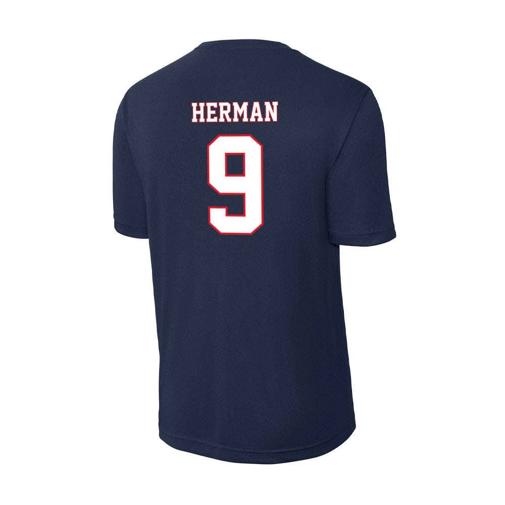 UConn - NCAA Women's Volleyball : Anna Herman - Activewear T-Shirt-1