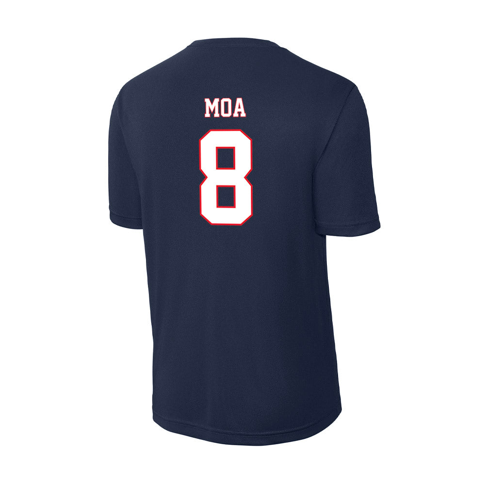 UConn - NCAA Football : Sione Moa - Activewear T-Shirt-1