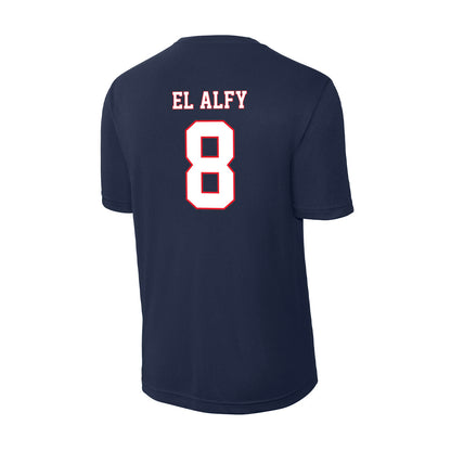 UConn - NCAA Women's Basketball : Jana El Alfy - Activewear T-Shirt-1