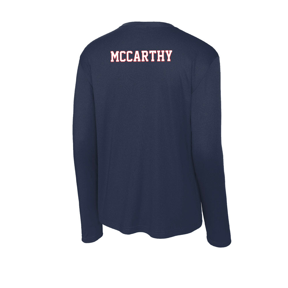 UConn - NCAA Women's Track & Field : Ally McCarthy - Activewear Long Sleeve T-Shirt-1