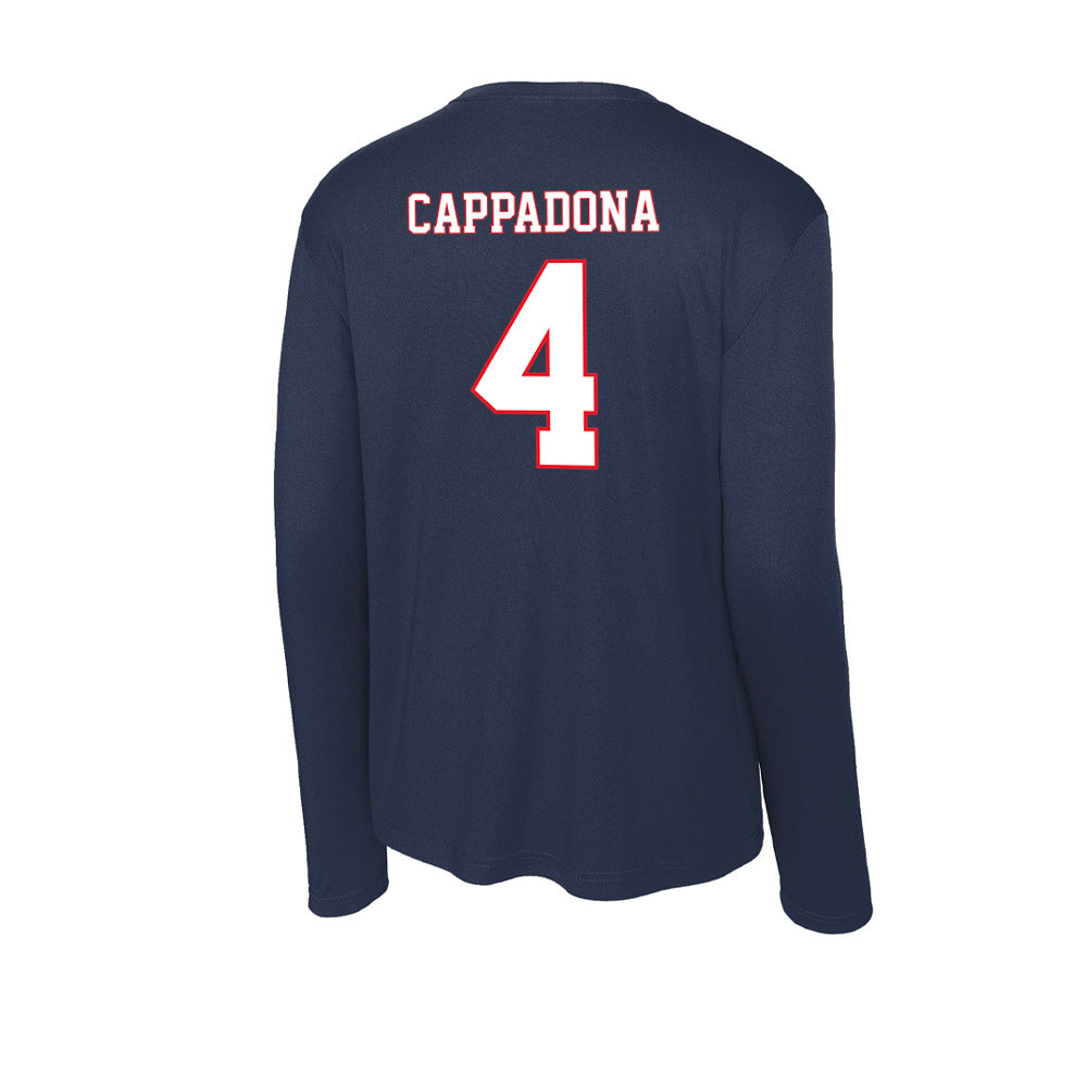 UConn - NCAA Women's Soccer : Lucy Cappadona - Activewear Long Sleeve T-Shirt-1