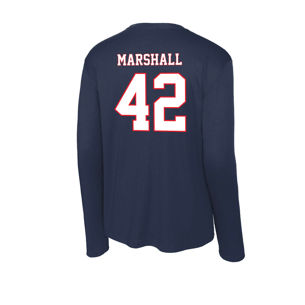 UConn - Men's Basketball Legends : Donyell Marshall - Activewear Long Sleeve T-Shirt-1