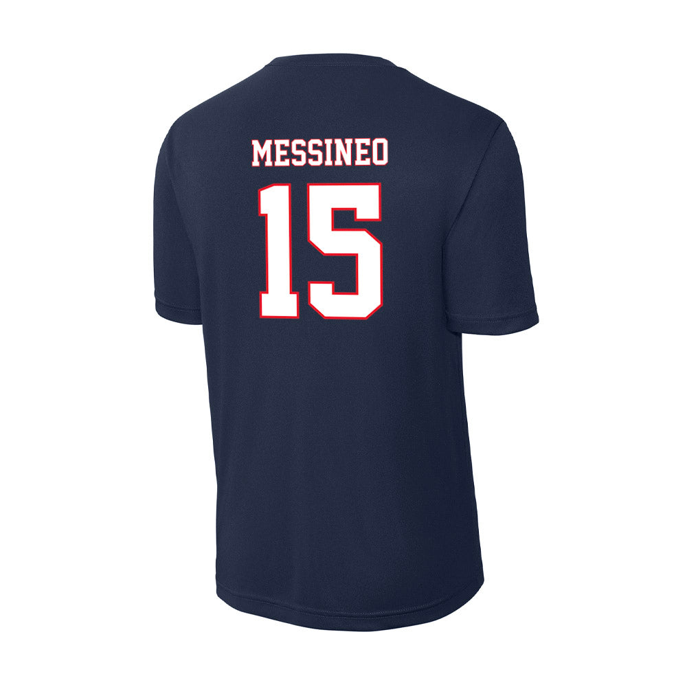 UConn - NCAA Men's Ice Hockey : Thomas Messineo - Activewear T-Shirt-1