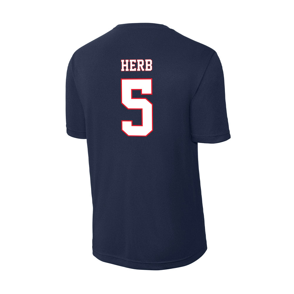 UConn - NCAA Women's Field Hockey : Madi Herb - Activewear T-Shirt-1