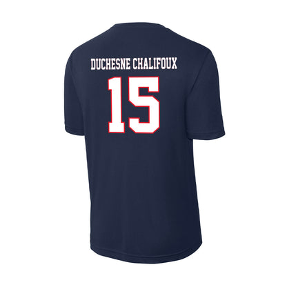 UConn - NCAA Women's Ice Hockey : Meghane Duchesne Chalifoux - Activewear T-Shirt-1