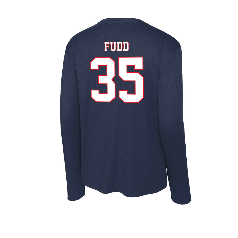 UConn - NCAA Women's Basketball : Azzi Fudd - Activewear Long Sleeve T-Shirt-1