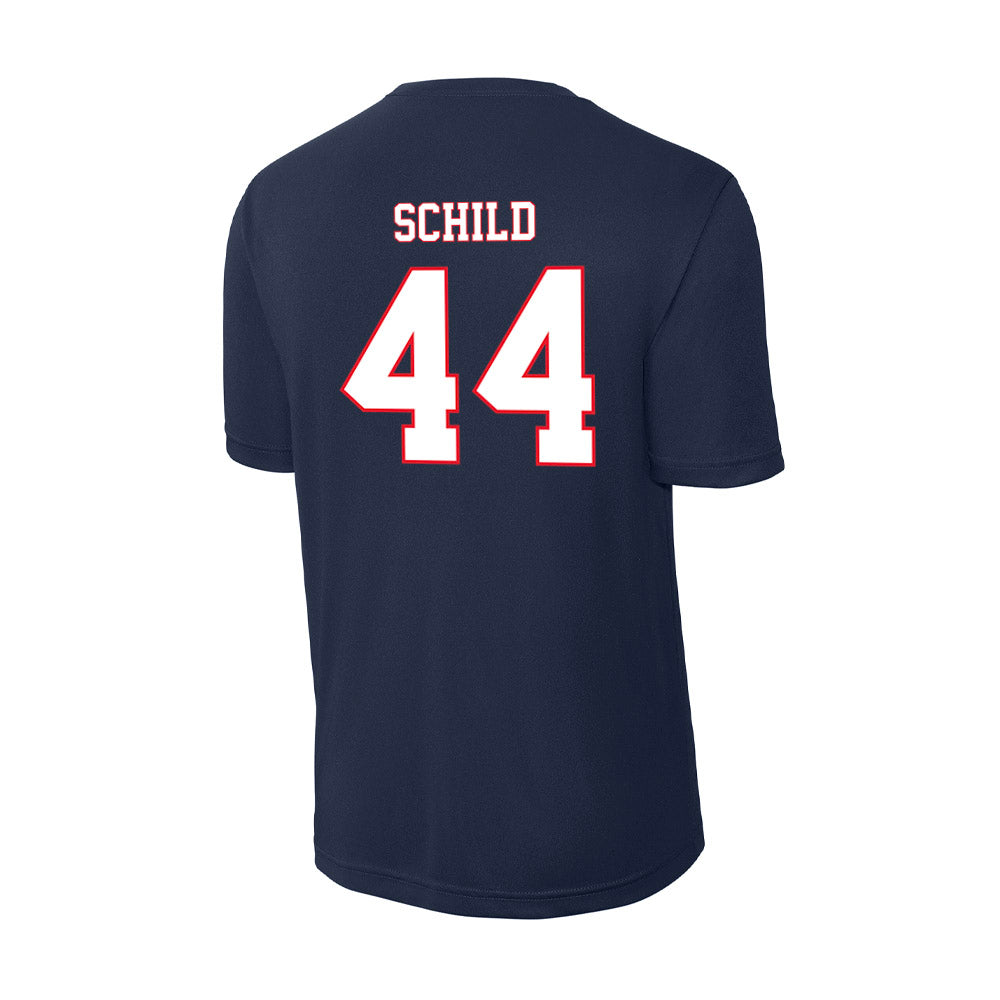 UConn - NCAA Baseball : Ben Schild - Activewear T-Shirt-1