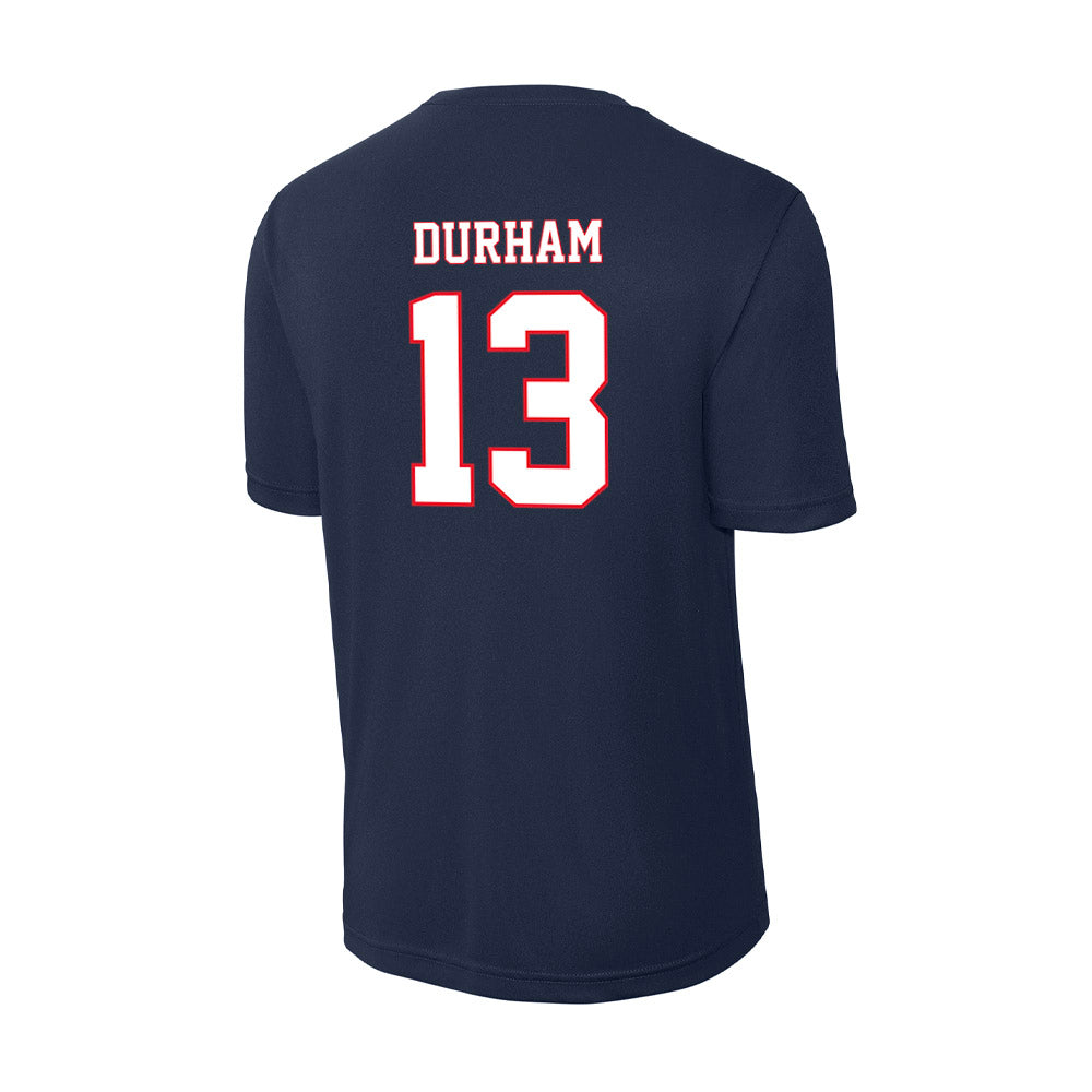 UConn - NCAA Men's Soccer : Kyle Durham - Activewear T-Shirt-1