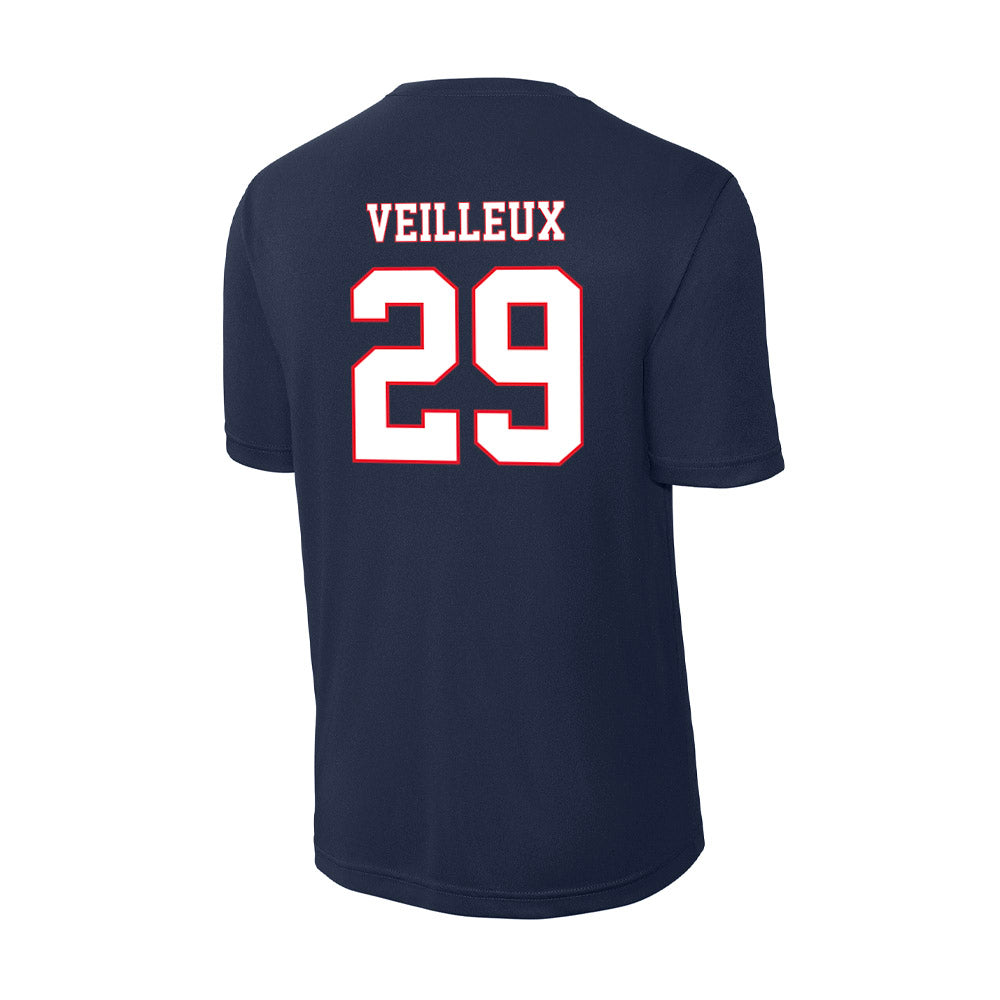 UConn - NCAA Men's Ice Hockey : Jake Veilleux - Activewear T-Shirt-1