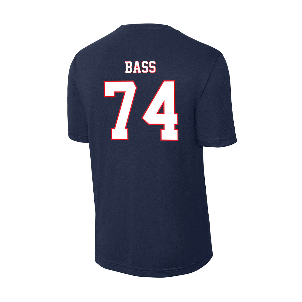 UConn - NCAA Football : Jayden Bass - Activewear T-Shirt-1