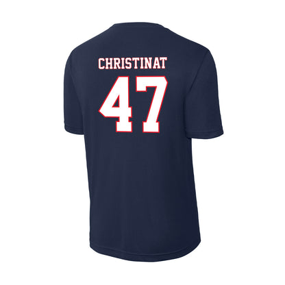 UConn - NCAA Football : Zachary Christinat - Activewear T-Shirt-1