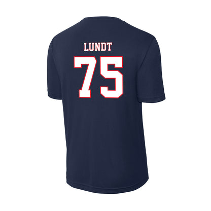 UConn - NCAA Football : Chase Lundt - Activewear T-Shirt-1