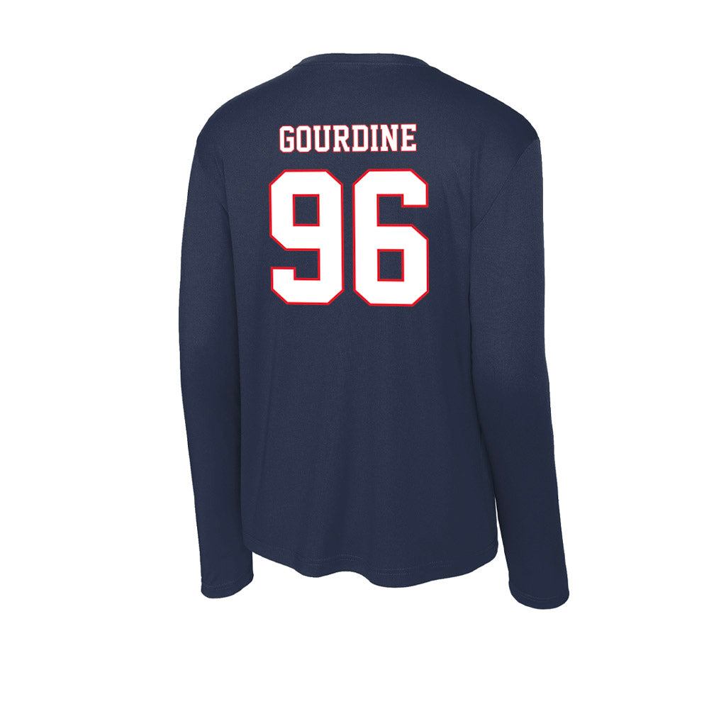 UConn - NCAA Football : Dal'Mont Gourdine - Activewear Long Sleeve T-Shirt-1