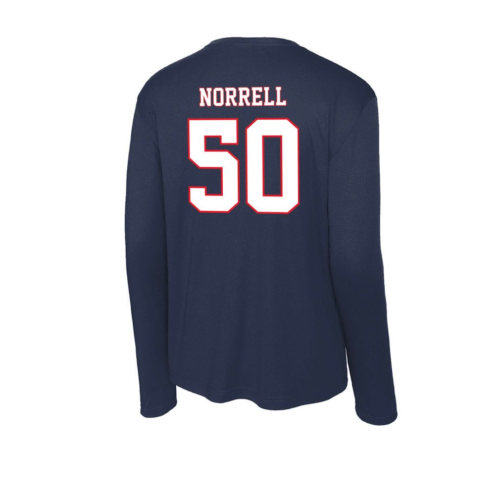 UConn - NCAA Baseball : Owen Norrell - Activewear Long Sleeve T-Shirt-1