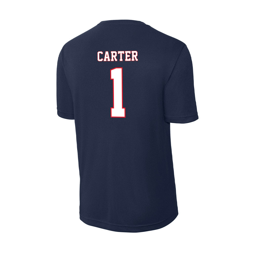 UConn - NCAA Men's Soccer : Adam Carter - Activewear T-Shirt-1