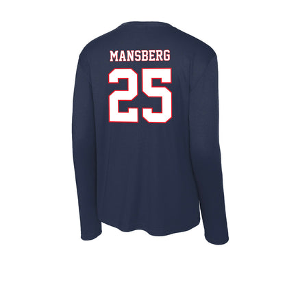 UConn - Women's Basketball Legends : Kerri Mansberg - Activewear Long Sleeve T-Shirt-1