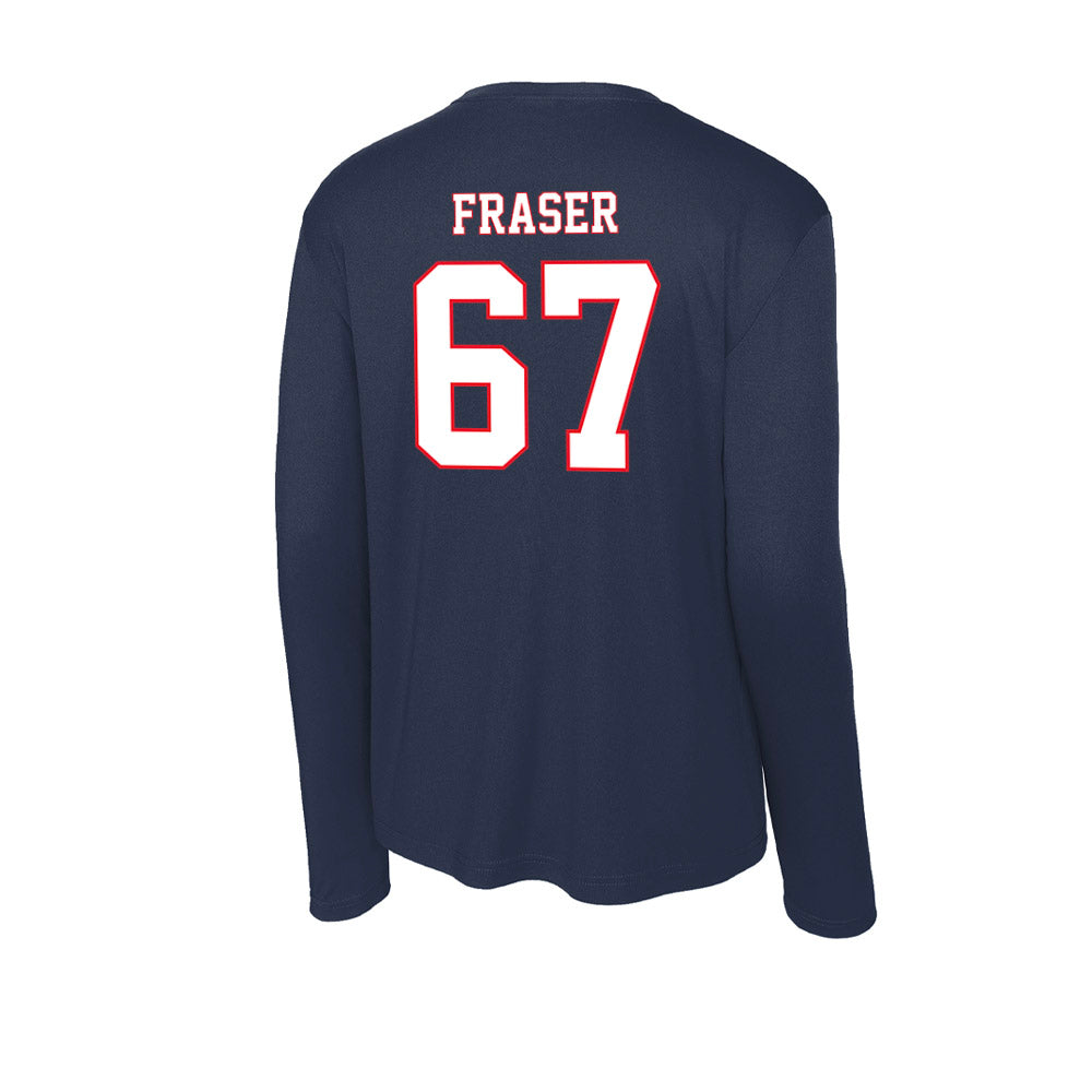 UConn - NCAA Women's Soccer : Kalina Fraser - Activewear Long Sleeve T-Shirt-1