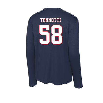 UConn - NCAA Baseball : Joey Tonnotti - Activewear Long Sleeve T-Shirt-1