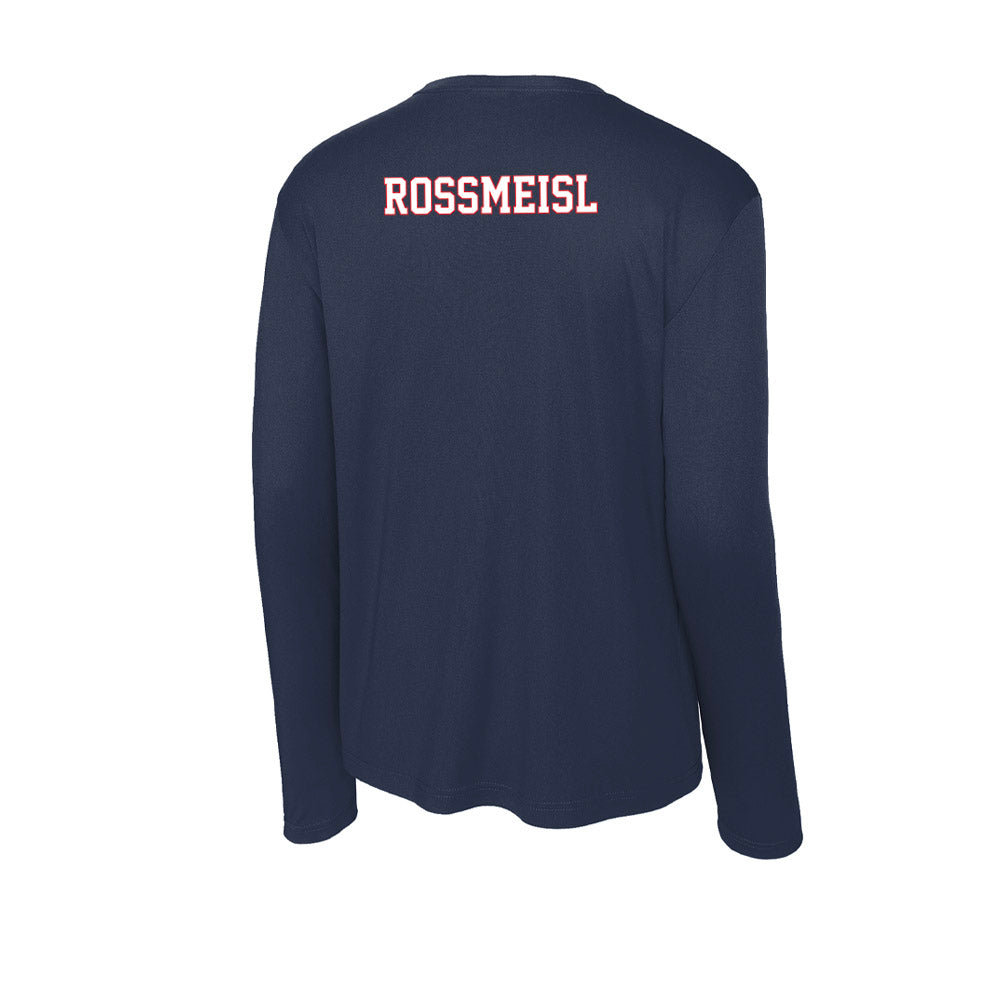 UConn - NCAA Women's Rowing : Emily Rossmeisl - Activewear Long Sleeve T-Shirt-1