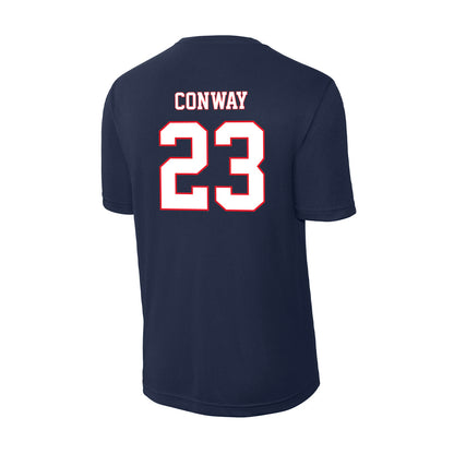 UConn - NCAA Men's Soccer : Eli Conway - Activewear T-Shirt-1