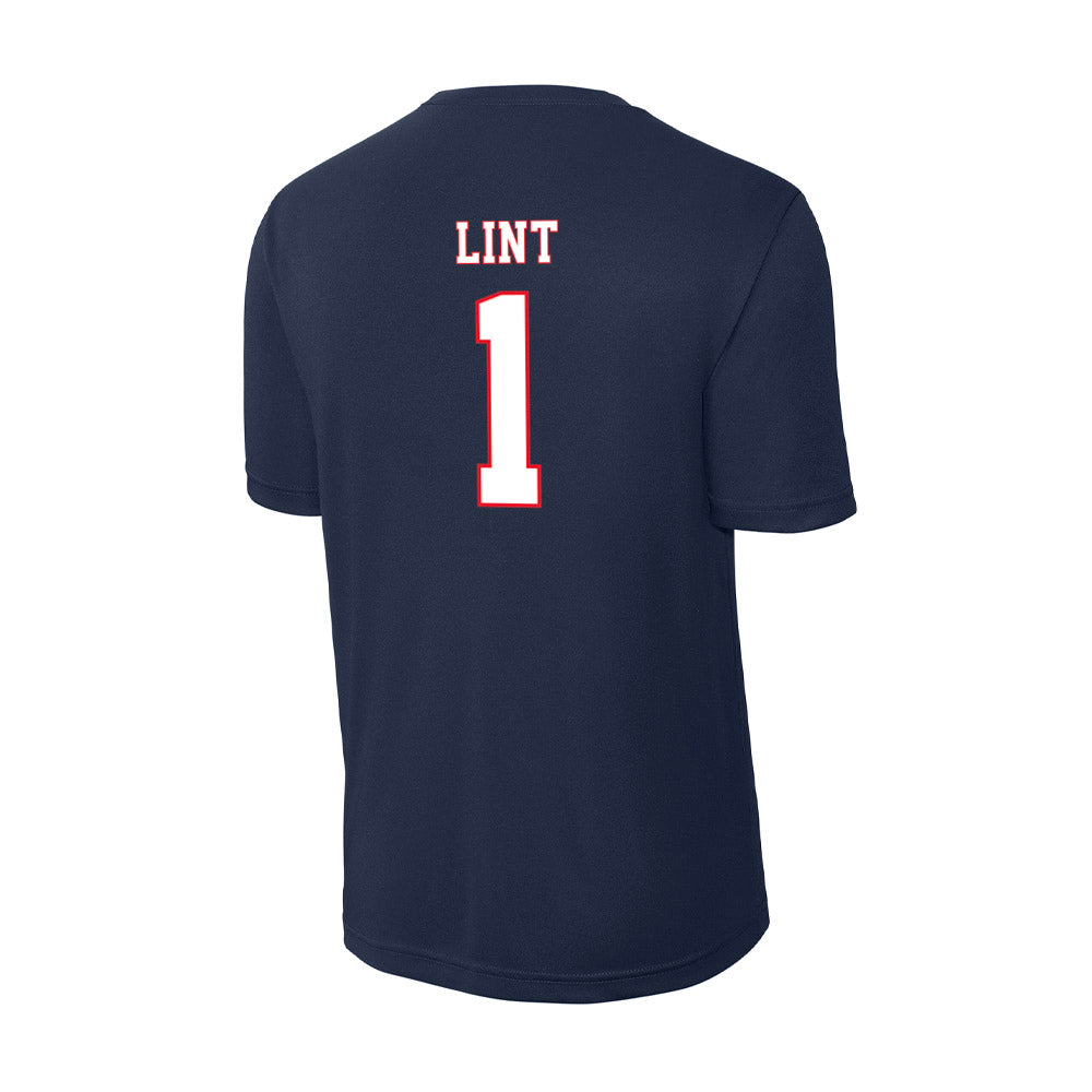 UConn - NCAA Women's Lacrosse : Gracie Lint - Activewear T-Shirt-1