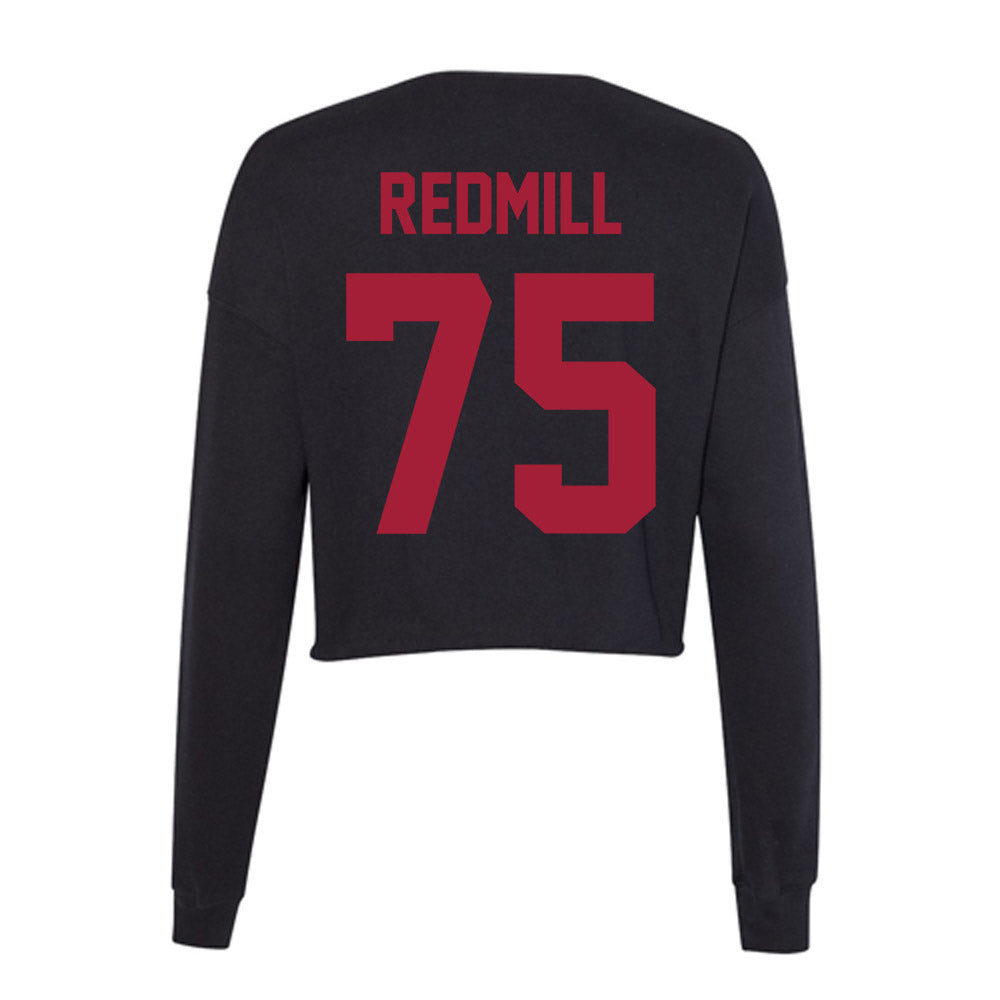 Alabama - Football Alumni : Griff Redmill - Women's Cropped Crew Fleece-1