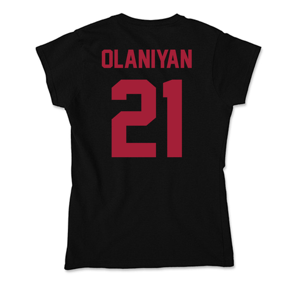 Alabama - Men's Basketball Alumni : Bola Ahmed Olaniyan - Soft Style Women’s T-Shirt-1