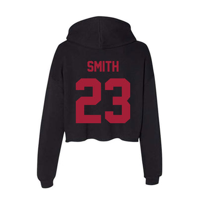 Alabama - Men's Basketball Alumni : Demetrius Smith - Women's Crop Fleece Hoodie-1