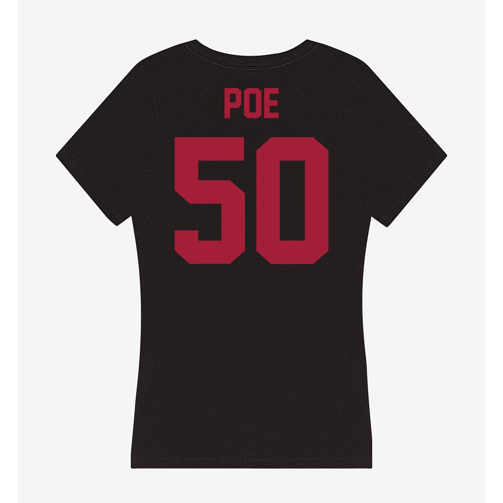 Alabama - NCAA Football : Casey Poe - Women's V-Neck T-Shirt-2