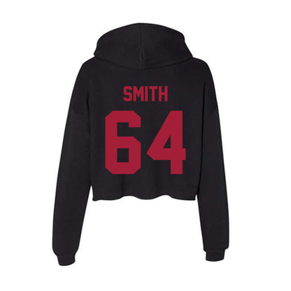 Alabama - NCAA Football : Mac Smith - Women's Crop Fleece Hoodie-1