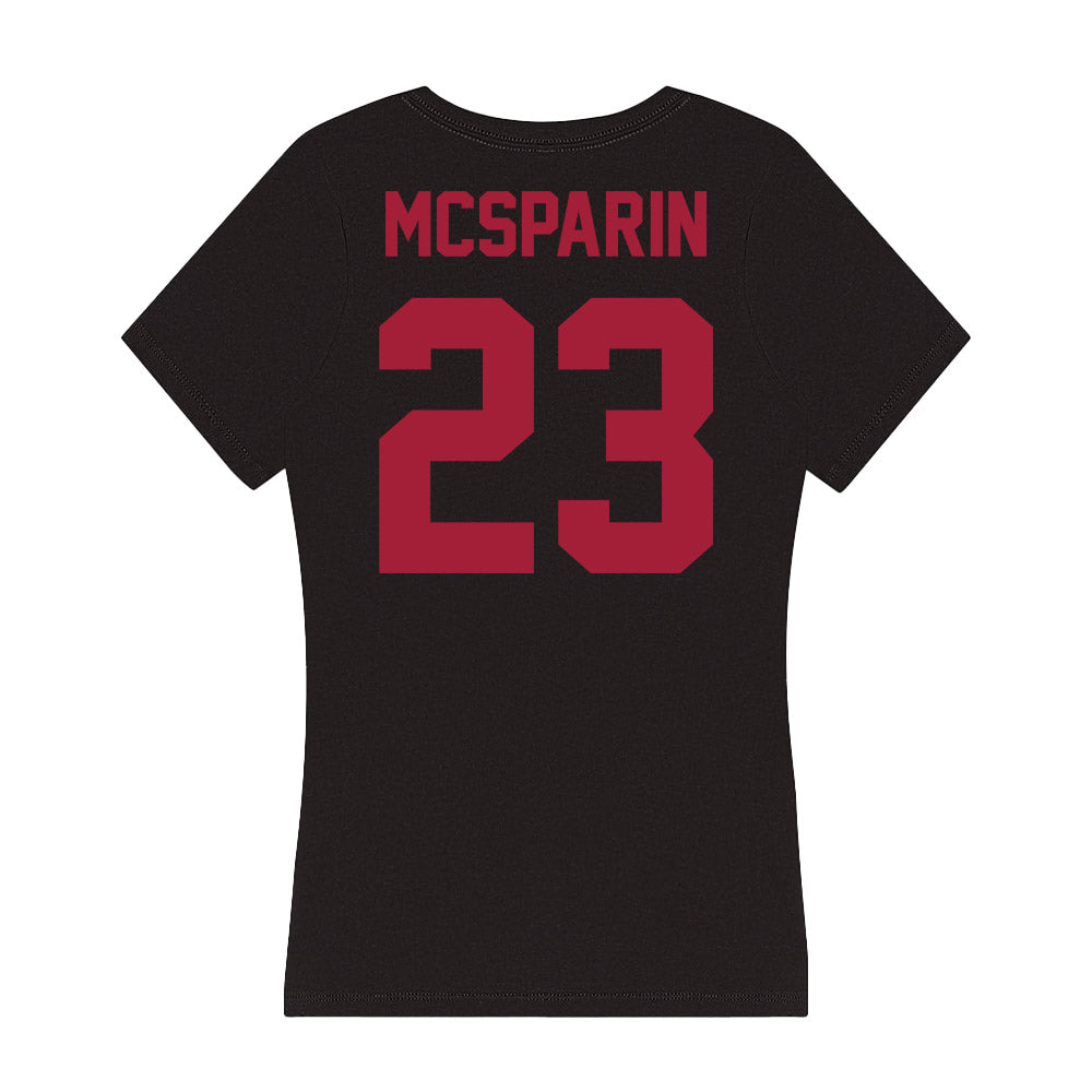 Alabama - Women's Volleyball Alumni : Hayley McSparin - Women's V-Neck T-Shirt-1