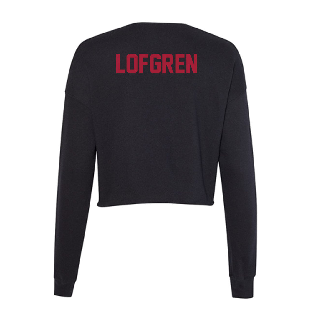 Alabama - NCAA Women's Rowing : Ingrid Lofgren - Women's Cropped Crew Fleece-1