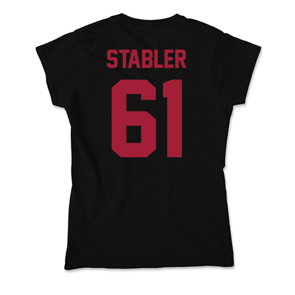 Alabama - Football Alumni : BJ Stabler - Soft Style Women’s T-Shirt-1