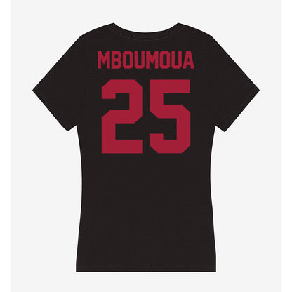 Alabama - NCAA Football : Steve Mboumoua - Women's V-Neck T-Shirt-3