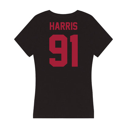 Alabama - Football Alumni : Christopher Harris - Women's V-Neck T-Shirt-1