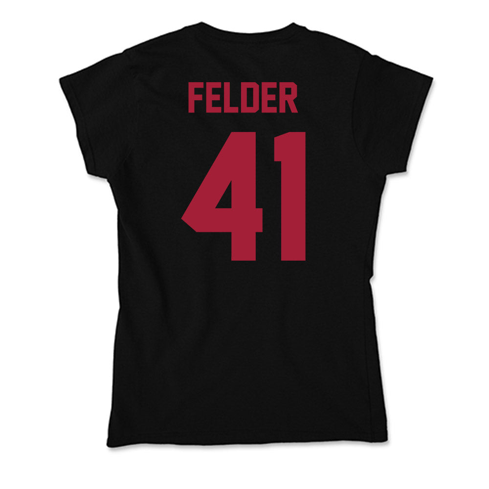 Alabama - Football Alumni : Shannon Felder - Soft Style Women’s T-Shirt-1