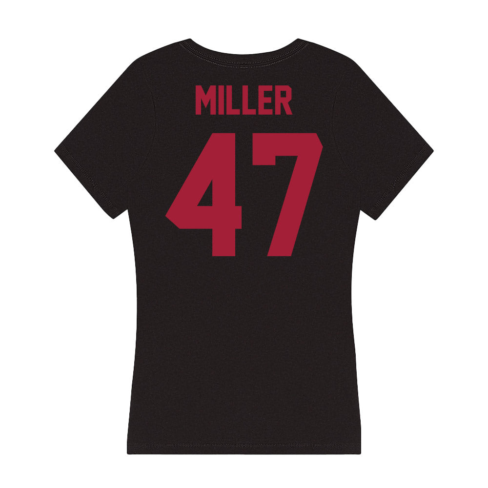 Alabama - Football Alumni : Christian Miller - Women's V-Neck T-Shirt-1