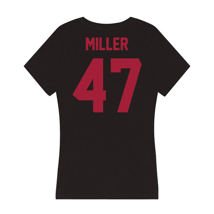 Alabama - Football Alumni : Christian Miller - Women's V-Neck T-Shirt-1