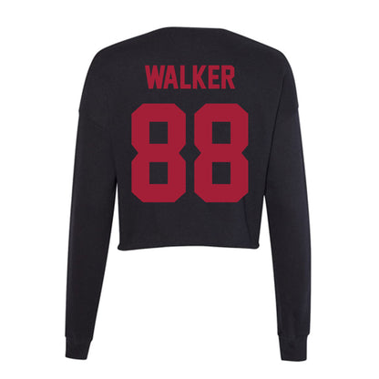 Alabama - Football Alumni : Nick Walker - Women's Cropped Crew Fleece-1