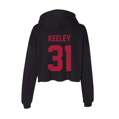 Alabama - NCAA Football : Keon Keeley - Women's Crop Fleece Hoodie-1