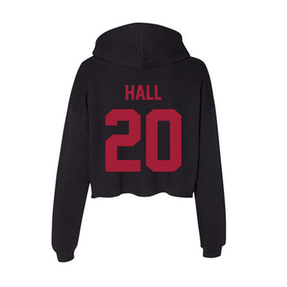 Alabama - NCAA Women's Soccer : Carys Hall - Women's Crop Fleece Hoodie-1