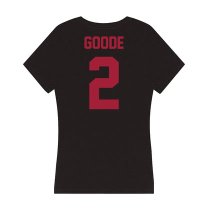 Alabama - Football Alumni : Pierre Goode - Women's V-Neck T-Shirt-1