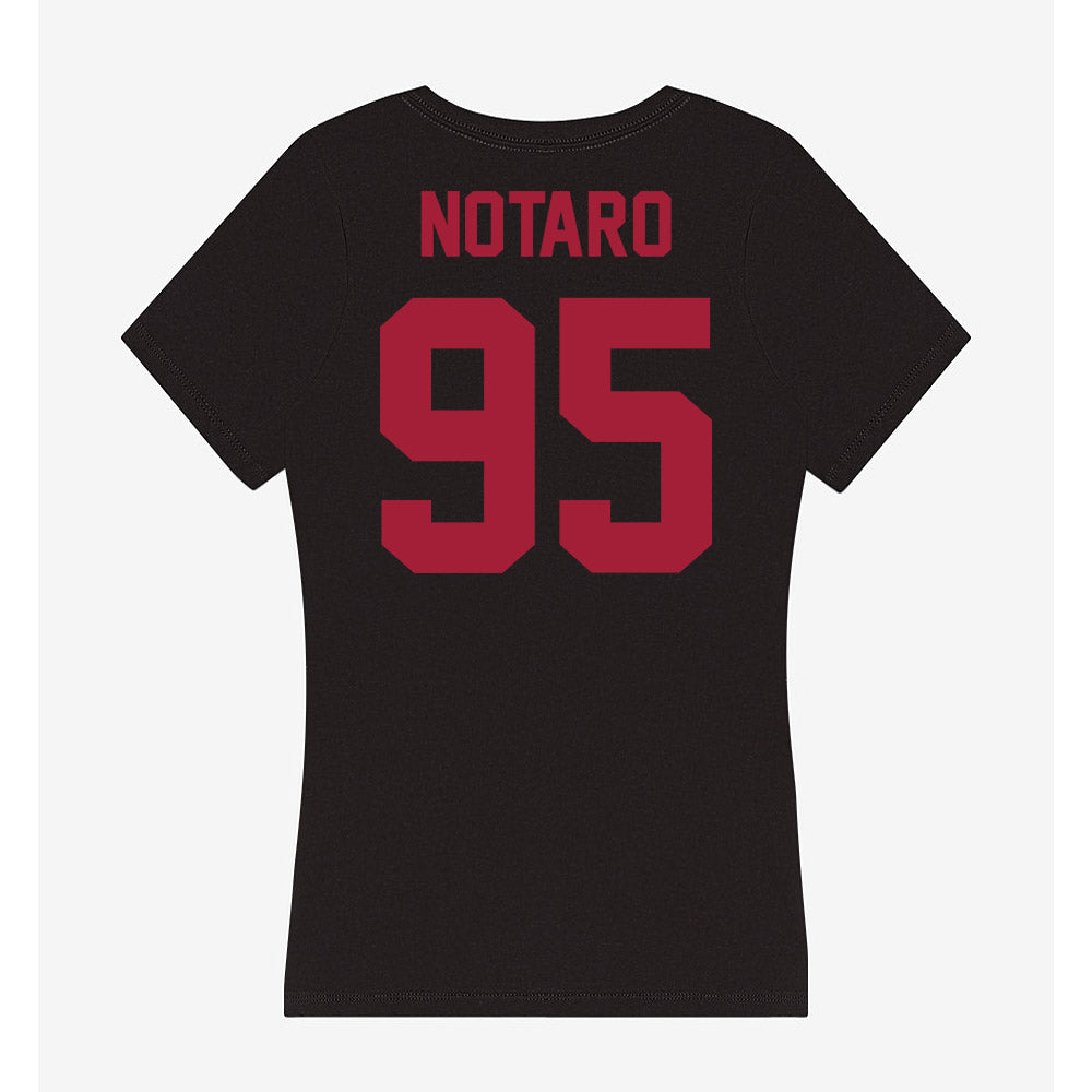 Alabama - NCAA Football : Peter Notaro - Women's V-Neck T-Shirt-2
