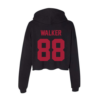 Alabama - Football Alumni : Nick Walker - Women's Crop Fleece Hoodie-1