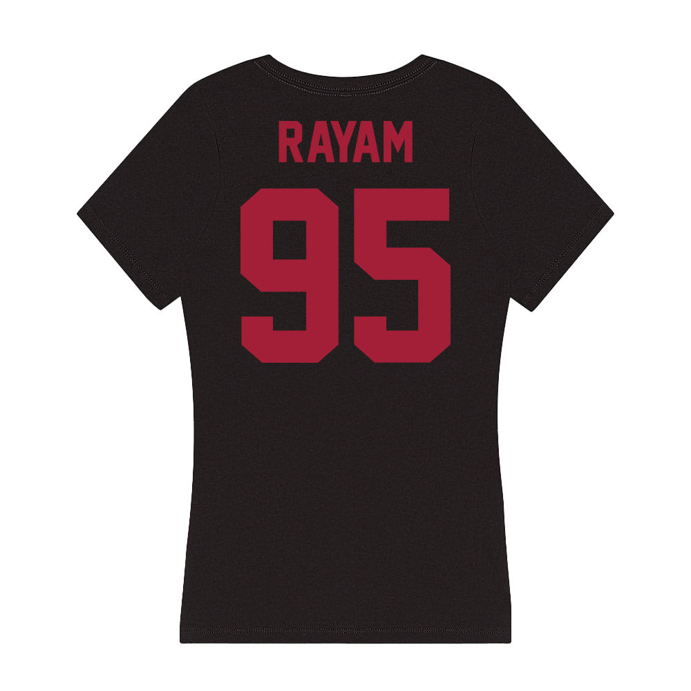 Alabama - Football Alumni : Thomas Rayam - Women's V-Neck T-Shirt-1