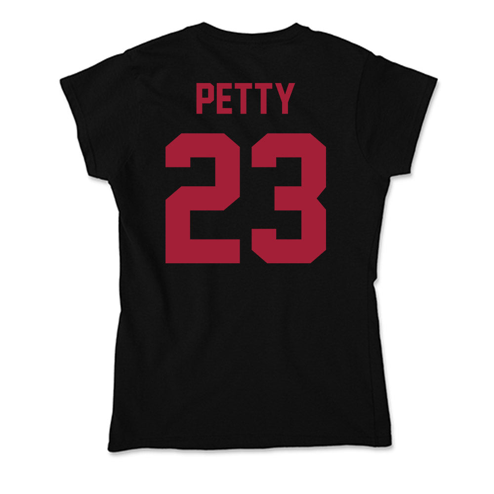 Alabama - Men's Basketball Alumni : John Petty - Soft Style Women’s T-Shirt-1