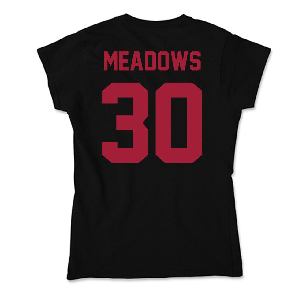 Alabama - NCAA Football : Derek Meadows - Soft Style Women’s T-Shirt-1